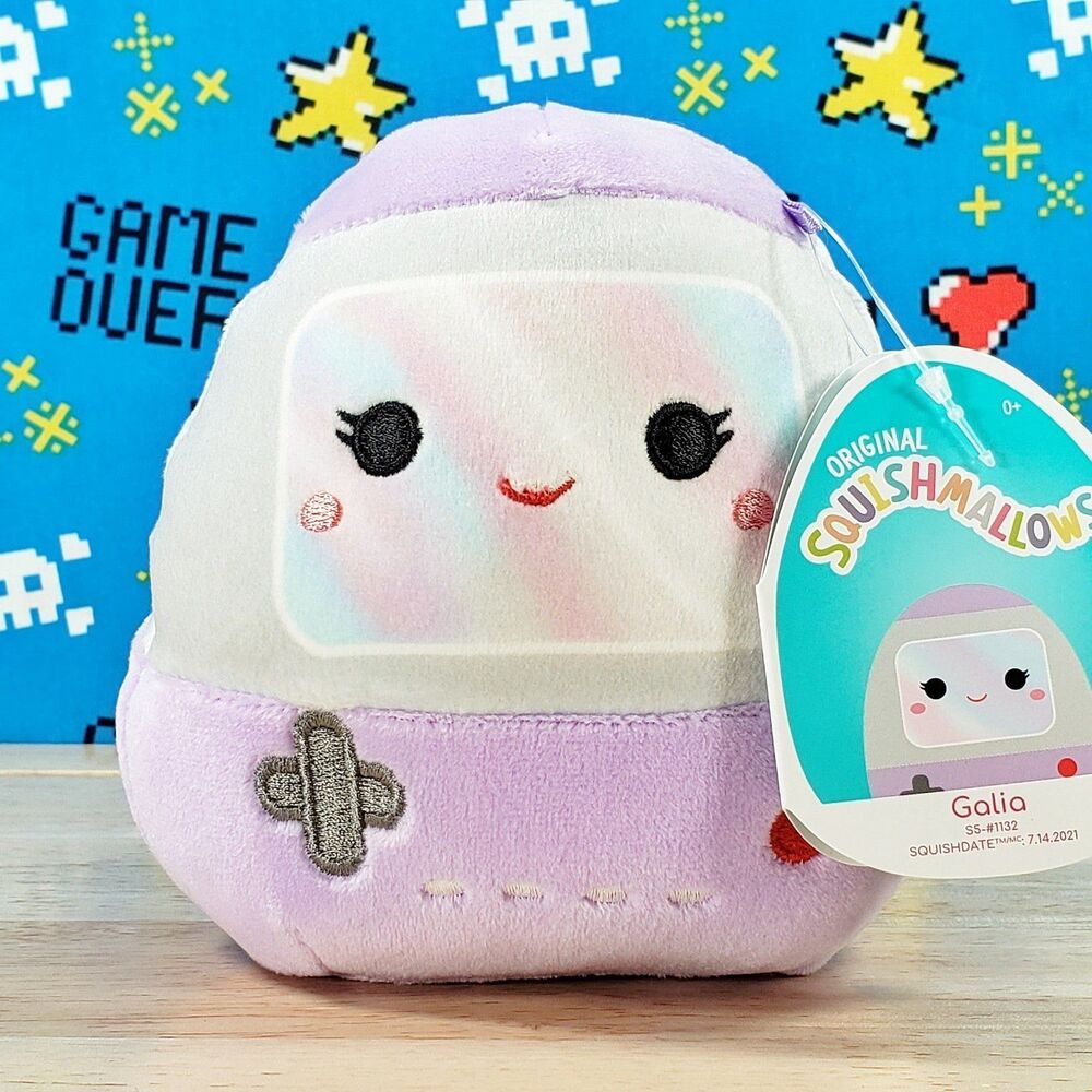 Squishmallow Galia the Handheld Game 5" UltraSoft Stuffed Gamer Plush Toy New